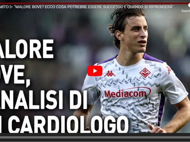 DOTT. COMITO ▷ “MALORE BOVE? ECCO COSA POTREBBE ESSERE SUCCESSO E QUANDO SI RIPRENDERÀ”